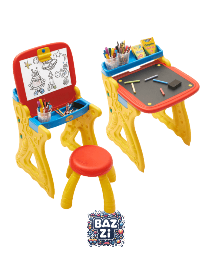 میز و صندلی نقاشی Crayola