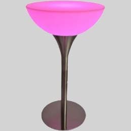 میز ال ای دی (سوآرز) پایه استیل