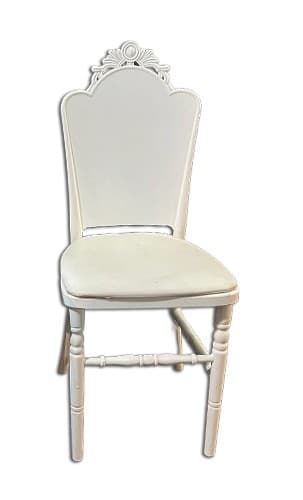 صندلی پلی گلس سفید