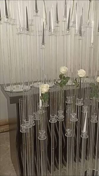  شمعدان کریستال(لوکس و مجلل)