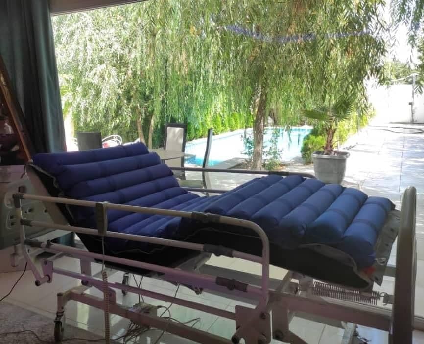 تخت برقی بیمارستانی تشک مواج