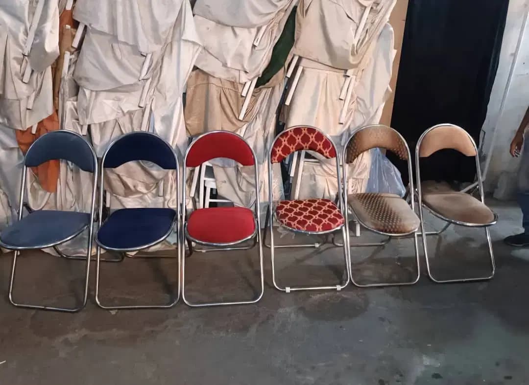 صندلی تاشو طرح دار