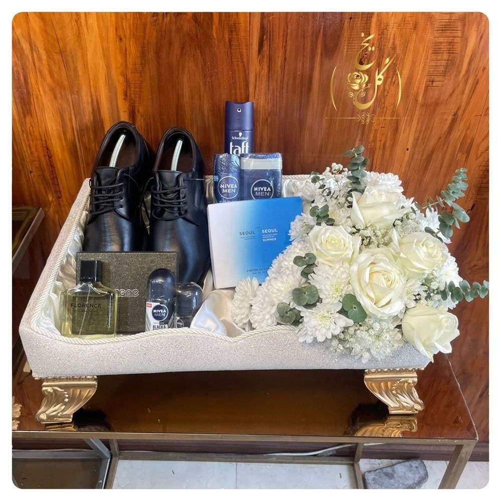 باکس هدایا 3 تایی پارچه ای