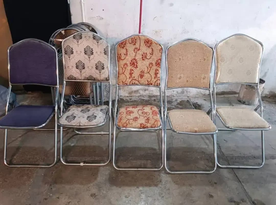 صندلی تاشو طرح دار